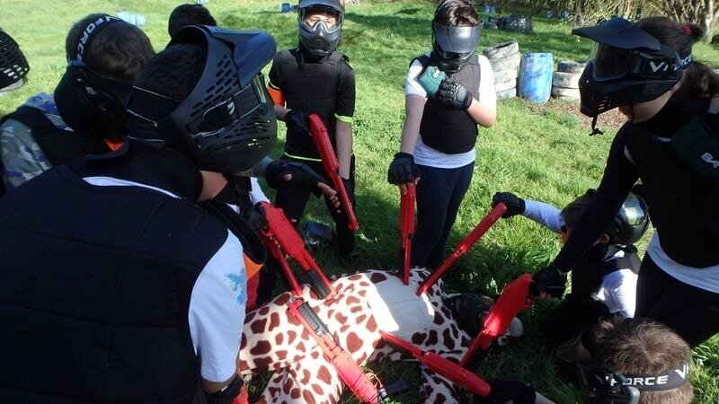 Amextreme: paintball cerca de Santiago de Compostela