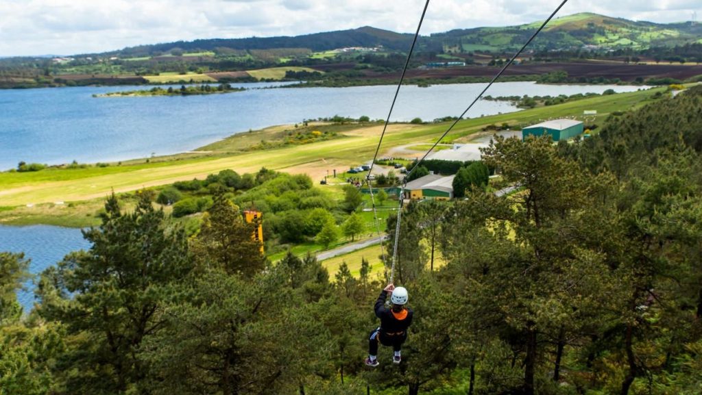 Naturmaz: la tirolina más larga de Galicia